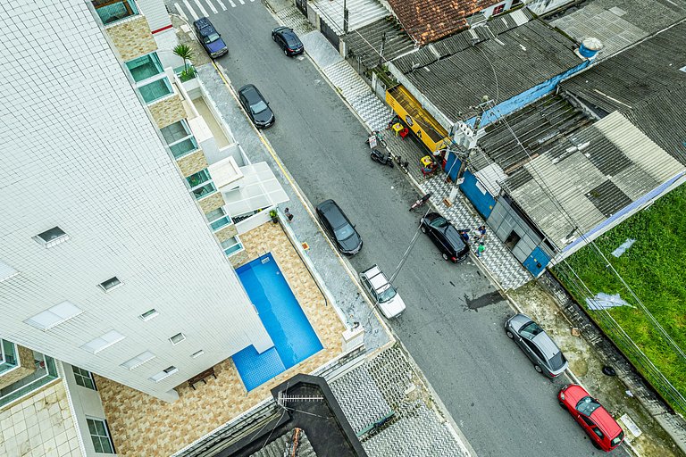 Confortável apto na Ocian Praia Grande - ZN01H