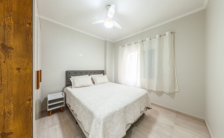 Apartamento aconchegante com piscina no Caiçara