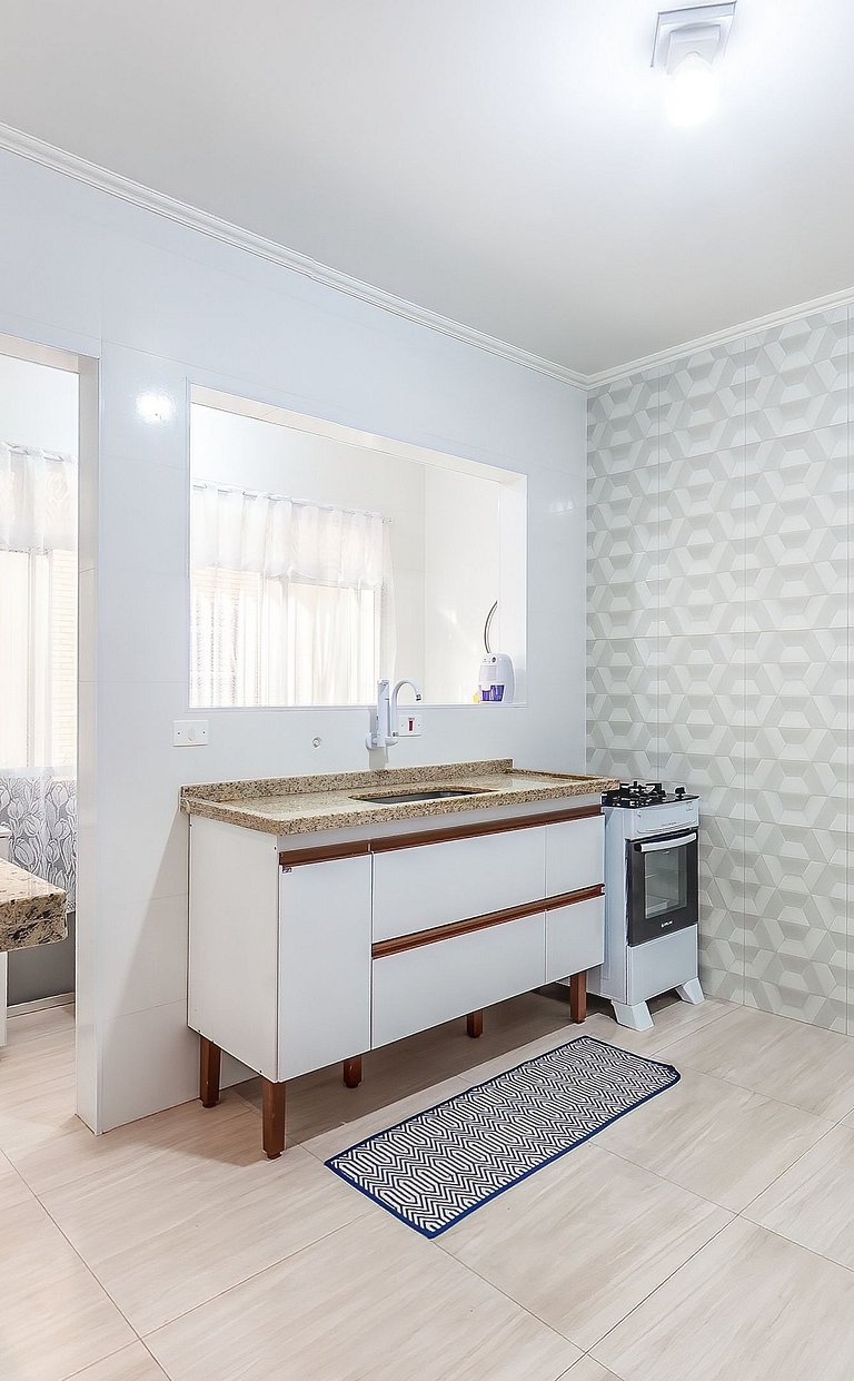 Apartamento confortável com piscina no Caiçara