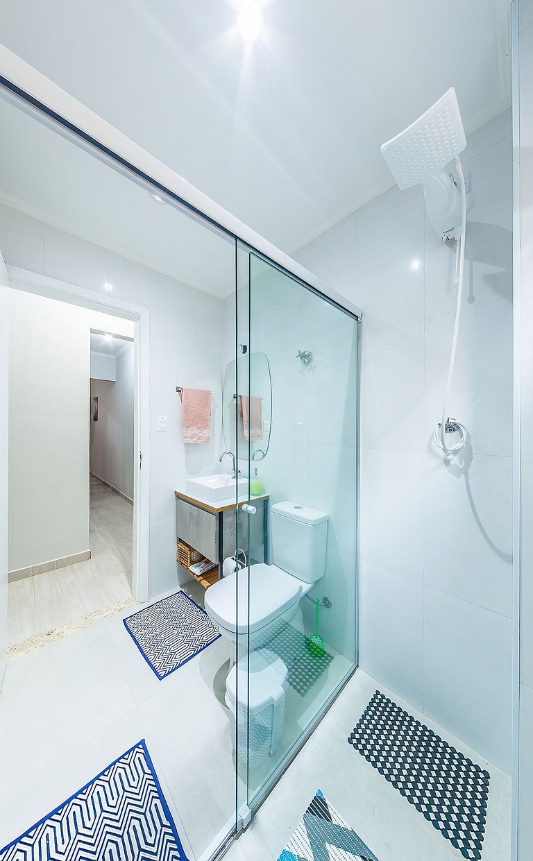 Apartamento aconchegante com piscina no Caiçara