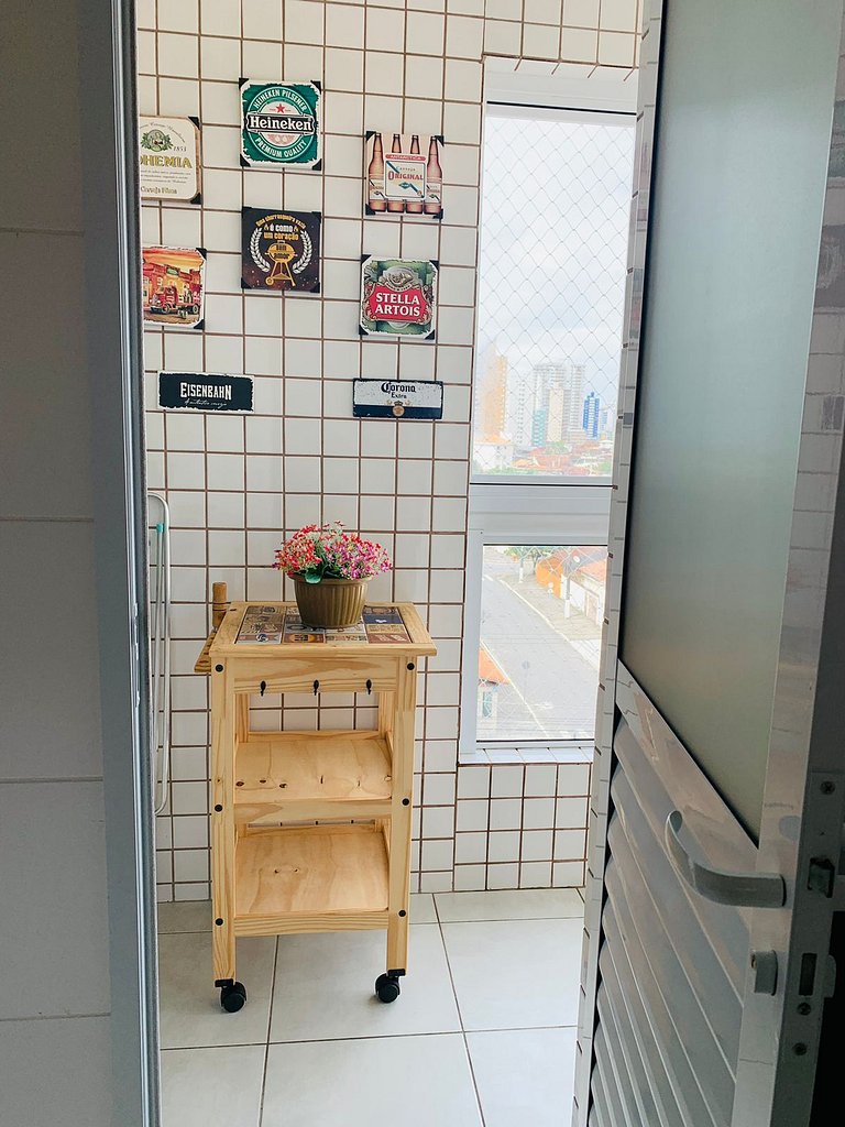 Lindo apto piscina e próximo à praia QX01H