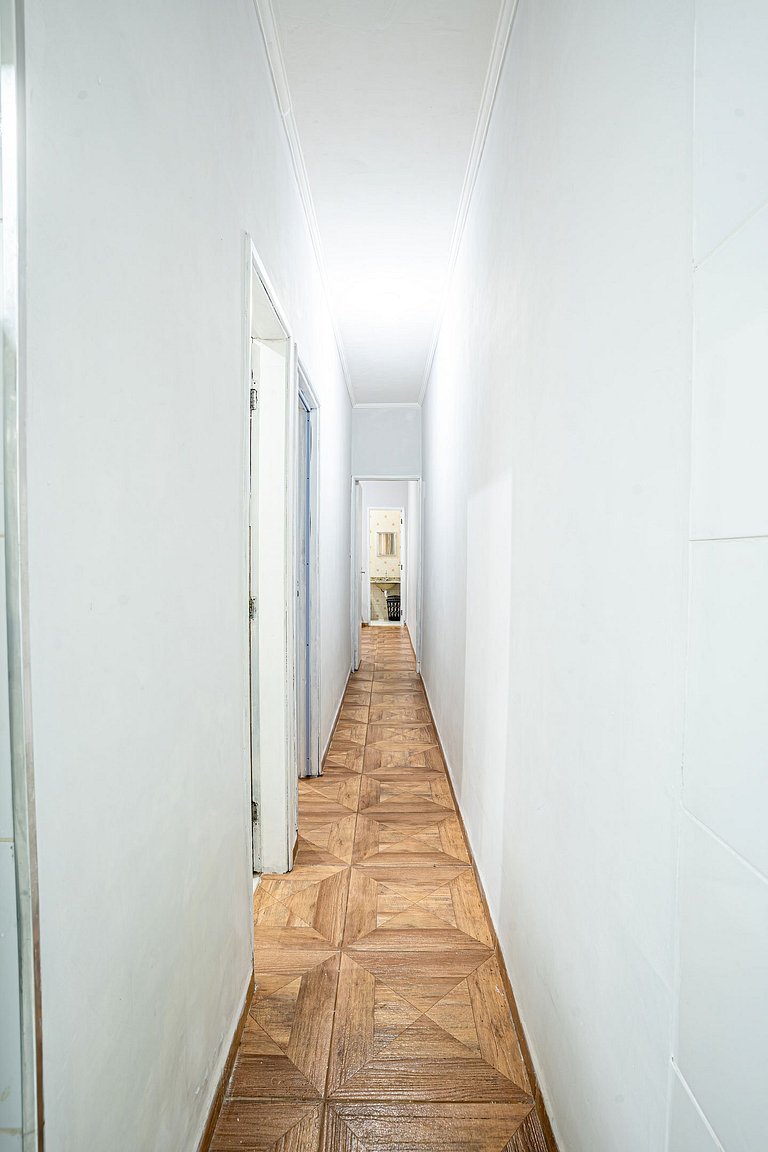 Refúgio acolhedor no Maracanã com churrasqueira e todo o con