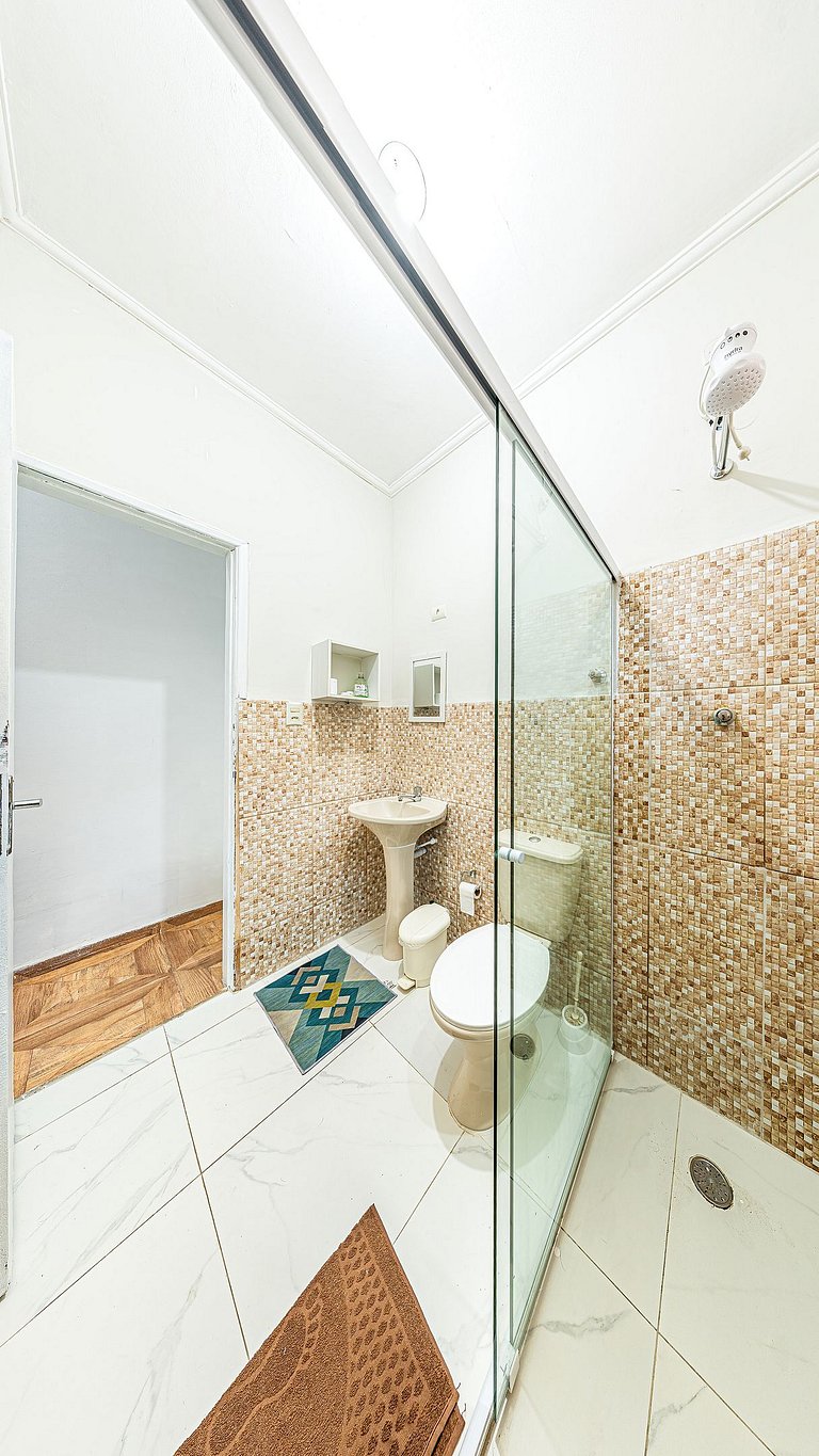 Refúgio acolhedor no Maracanã com churrasqueira e todo o con