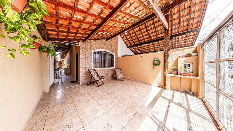 Refúgio acolhedor no Maracanã com churrasqueira e todo o con