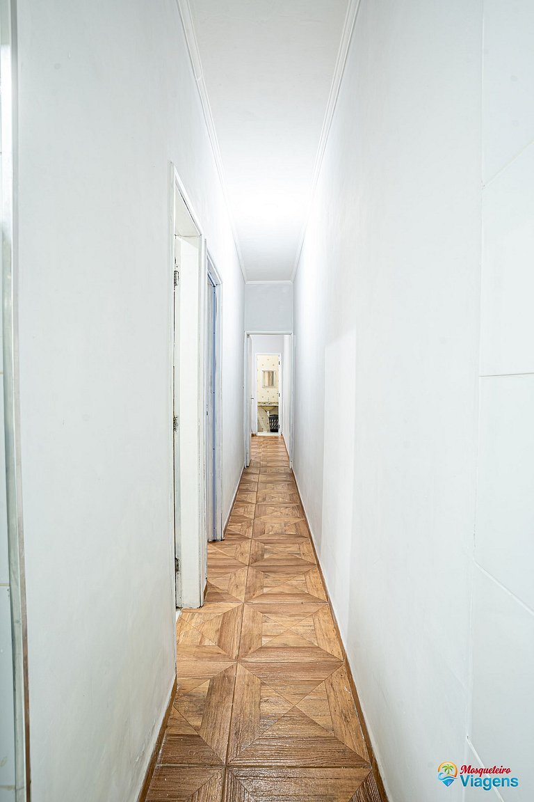 Refúgio acolhedor no Maracanã com churrasqueira e todo o con