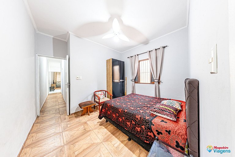 Refúgio acolhedor no Maracanã com churrasqueira e todo o con