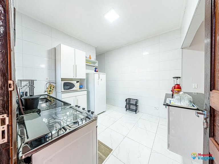 Refúgio acolhedor no Maracanã com churrasqueira e todo o con