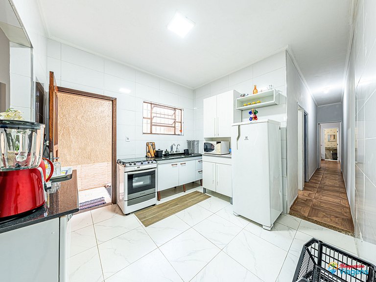 Refúgio acolhedor no Maracanã com churrasqueira e todo o con