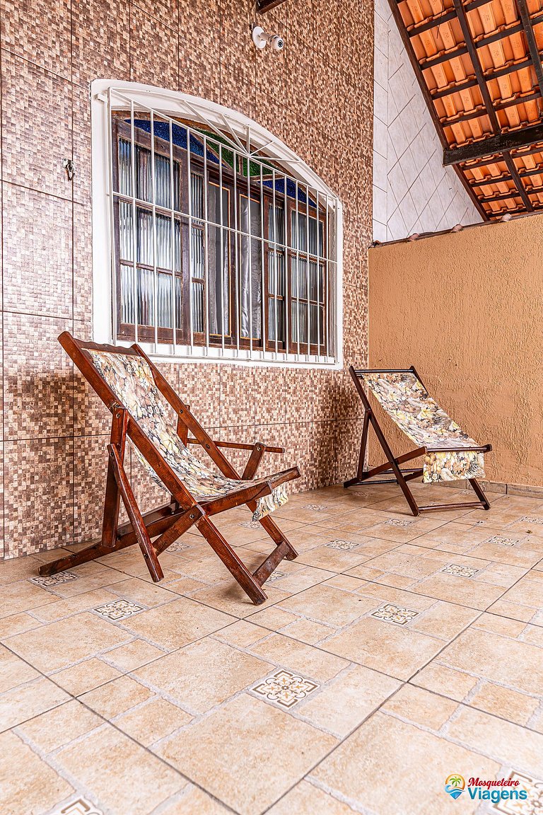 Refúgio acolhedor no Maracanã com churrasqueira e todo o con