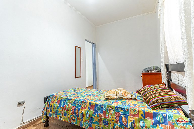 Refúgio acolhedor no Maracanã com churrasqueira e todo o con