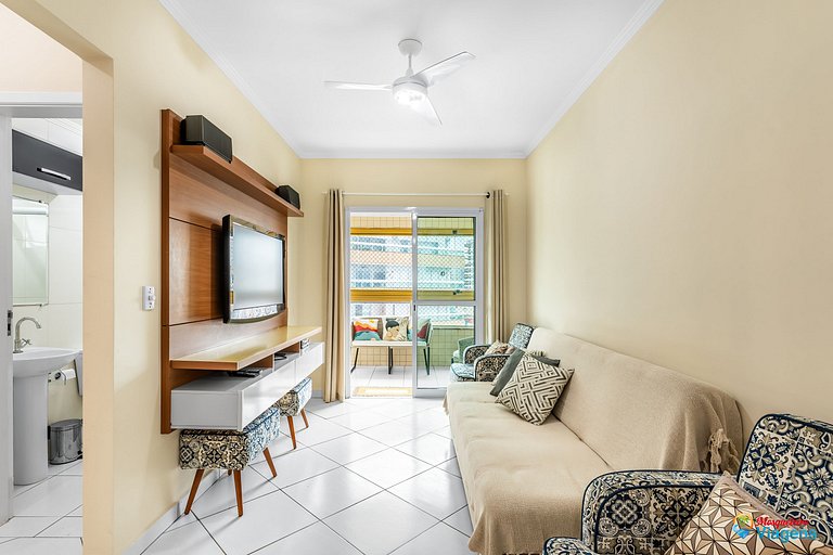 Paraíso a 100 metros da praia no bairro Caiçara