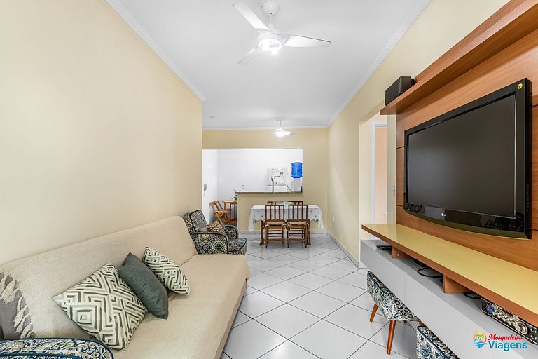 Paraíso a 100 metros da praia no bairro Caiçara