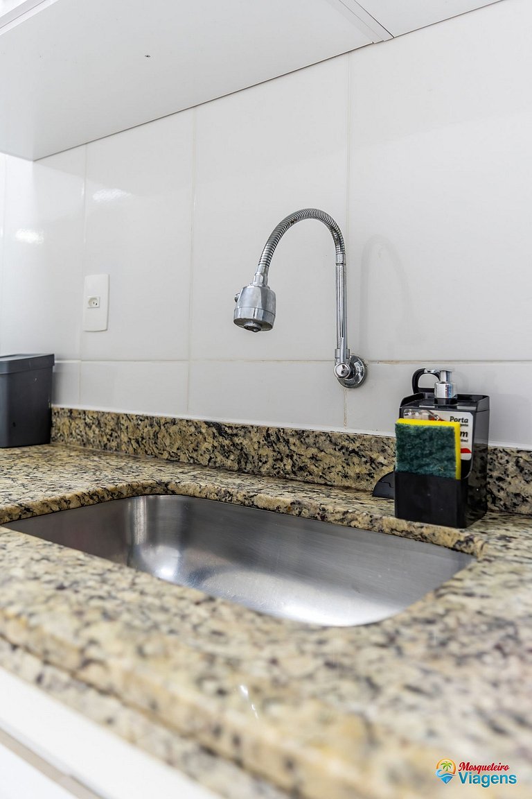 Paraíso a 100 metros da praia no bairro Caiçara