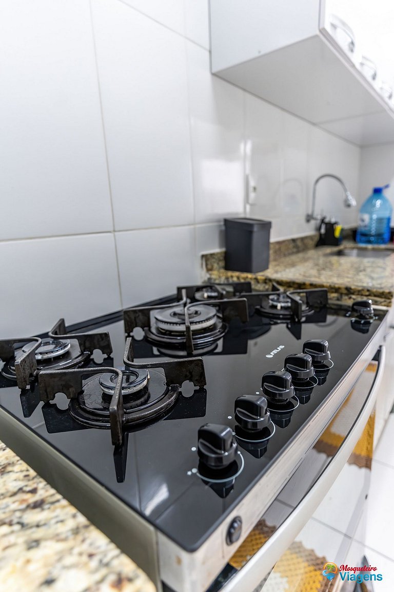 Paraíso a 100 metros da praia no bairro Caiçara