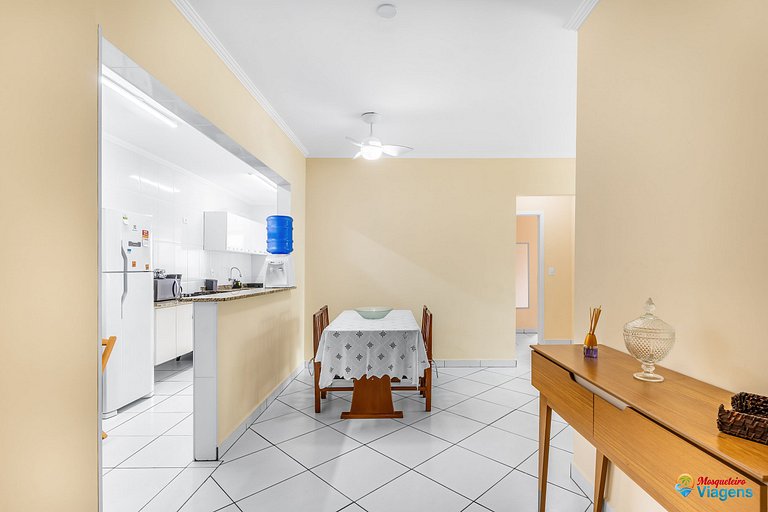 Paraíso a 100 metros da praia no bairro Caiçara