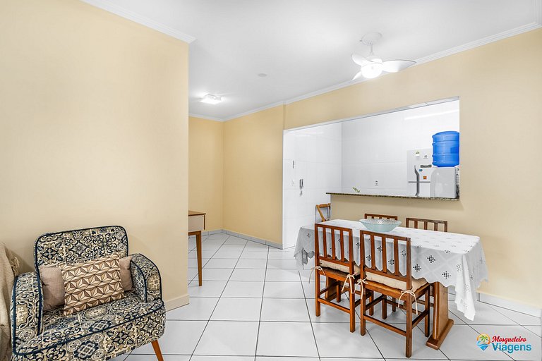 Paraíso a 100 metros da praia no bairro Caiçara