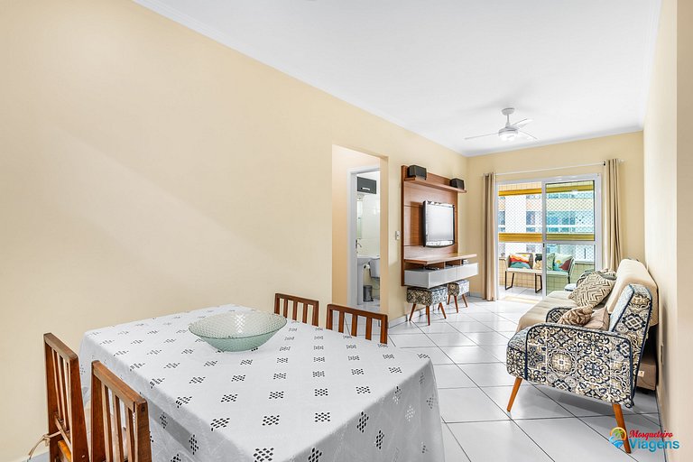 Paraíso a 100 metros da praia no bairro Caiçara