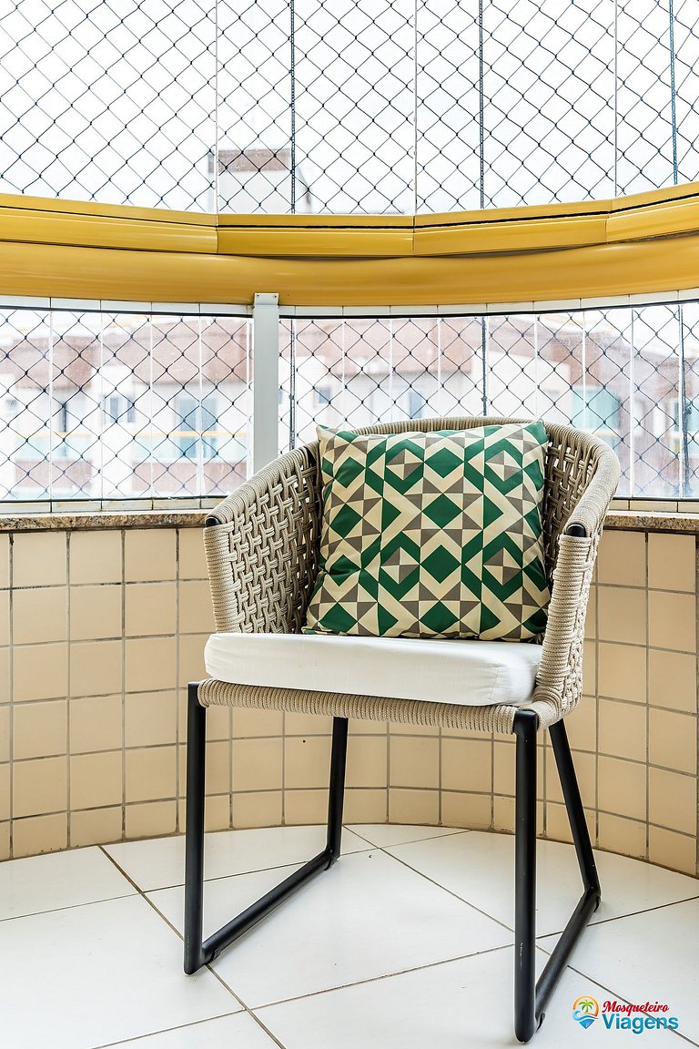 Paraíso a 100 metros da praia no bairro Caiçara