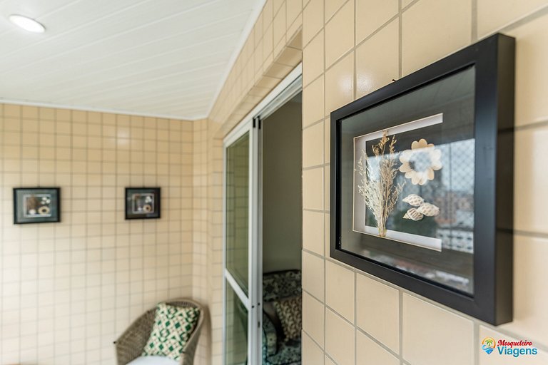 Paraíso a 100 metros da praia no bairro Caiçara