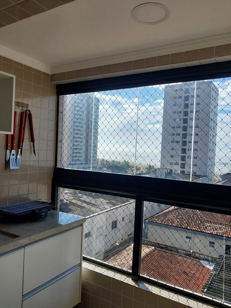 Maravilhoso apto 50 mts da praia com ar cond.- MD02I