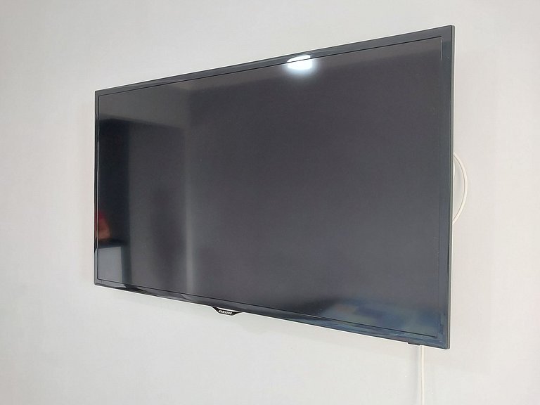 Apto com suíte, varanda e vista para o mar